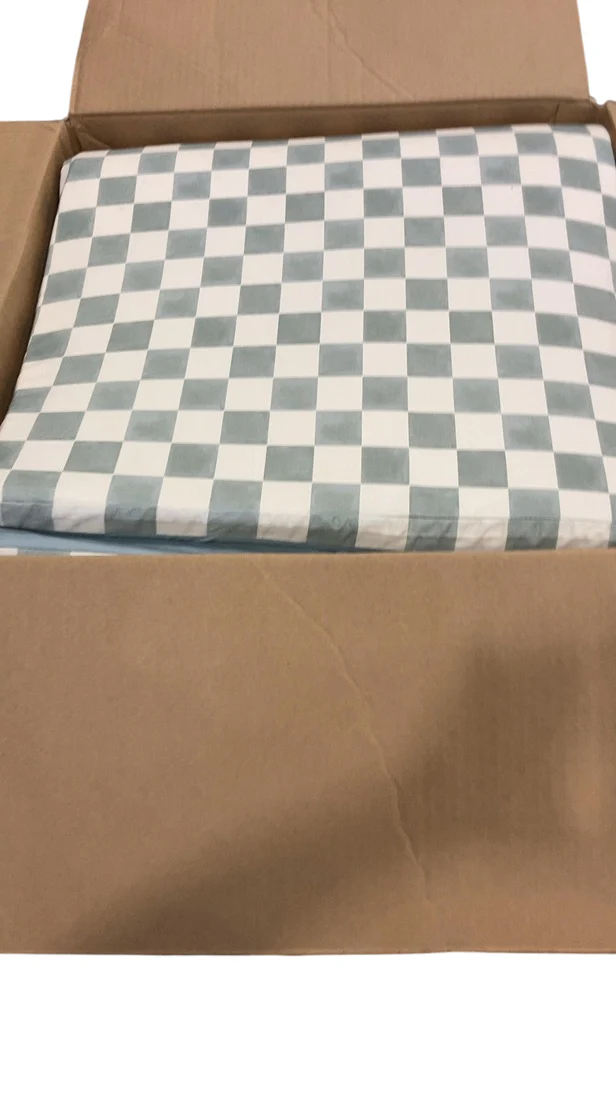 Toki Kids Vegan Leather Mat Standard, CHECKER MATCHA - Image 3
