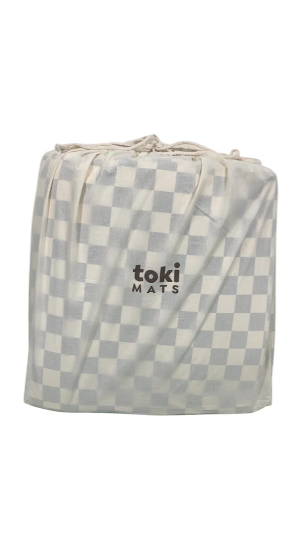 Toki Kids Vegan Leather Mat Standard, Checker Pepper - Image 4