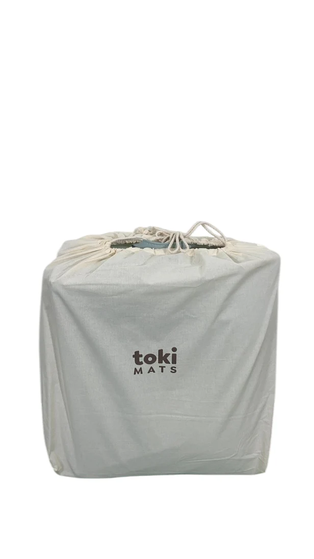 Toki Kids Vegan Leather Mat Standard, Sage - Image 4