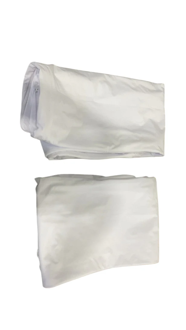 Toki Kids Waterproof Bamboo Cover, 2 Pack, Standard, White - Image 3
