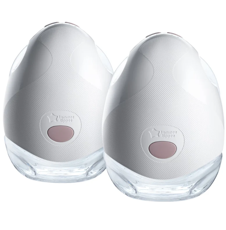 Tommee Tippee Made For Me Wearable Breast Pump, Double, White