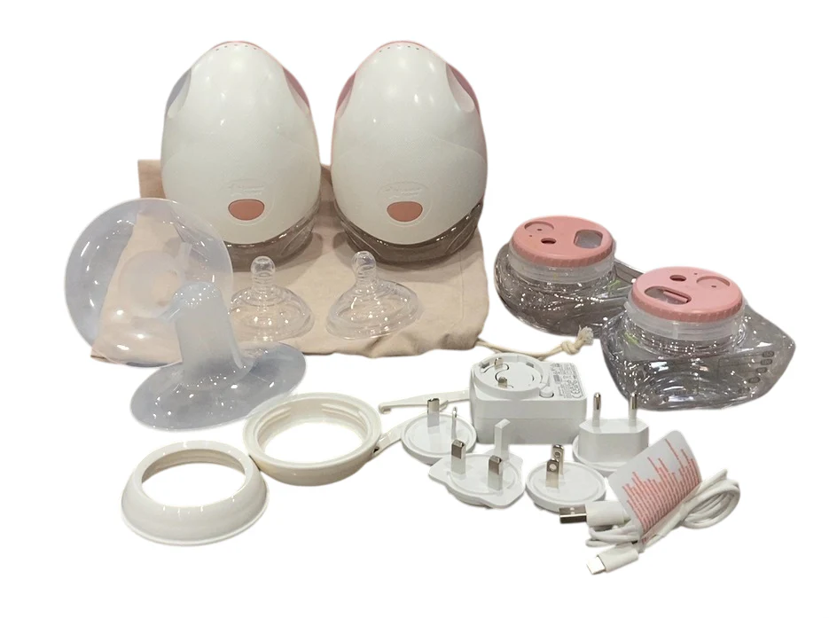 Tommee Tippee Made For Me Wearable Breast Pump, Double, White