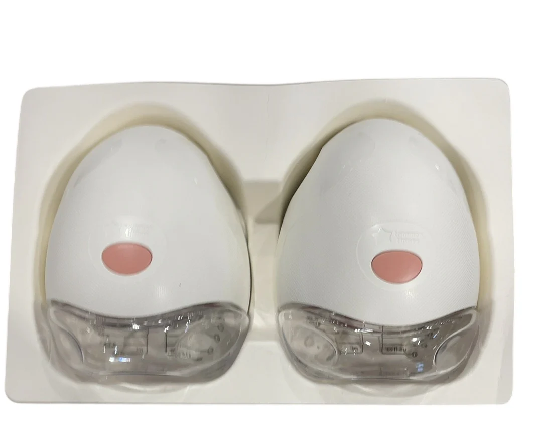 Tommee Tippee Made For Me Wearable Breast Pump, Double, White