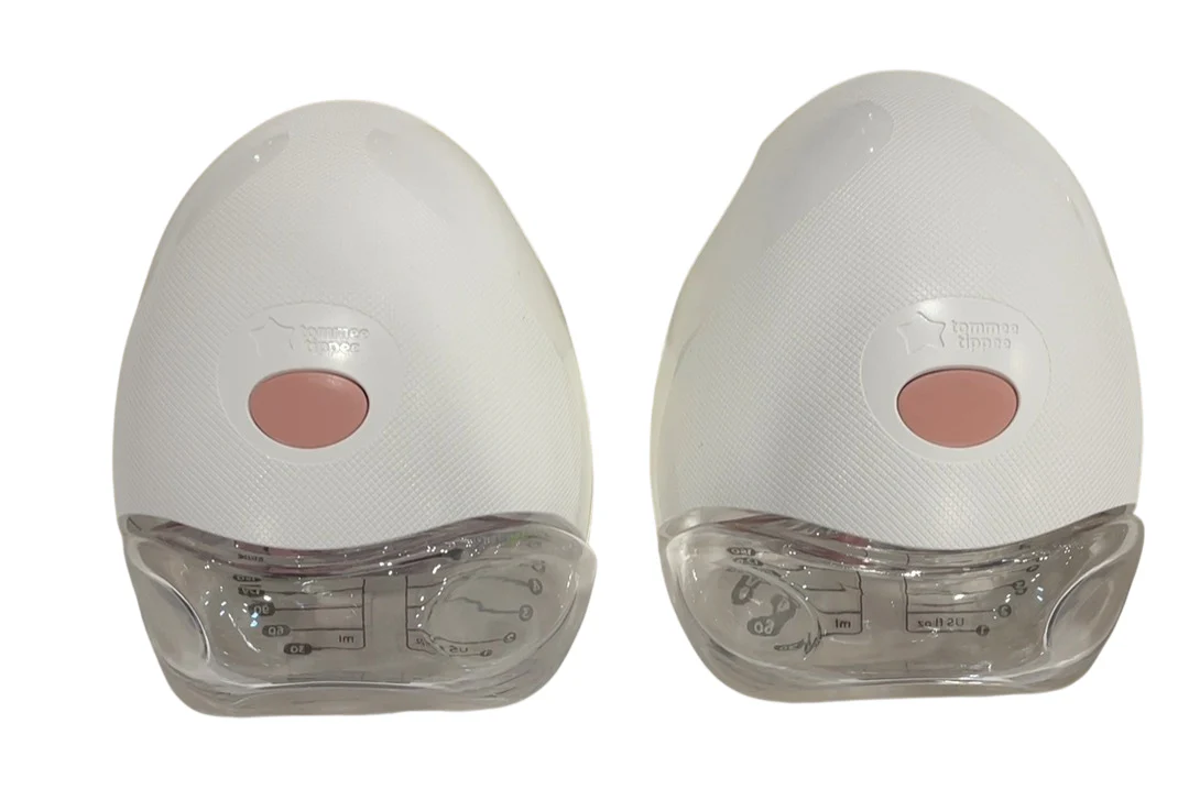 Tommee Tippee Made For Me Wearable Breast Pump, Double, White