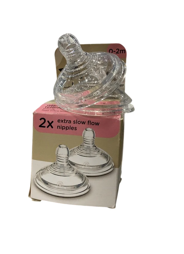 Tommee Tippee Nipples, 2 Pack, Extra Slow Flow - Image 2