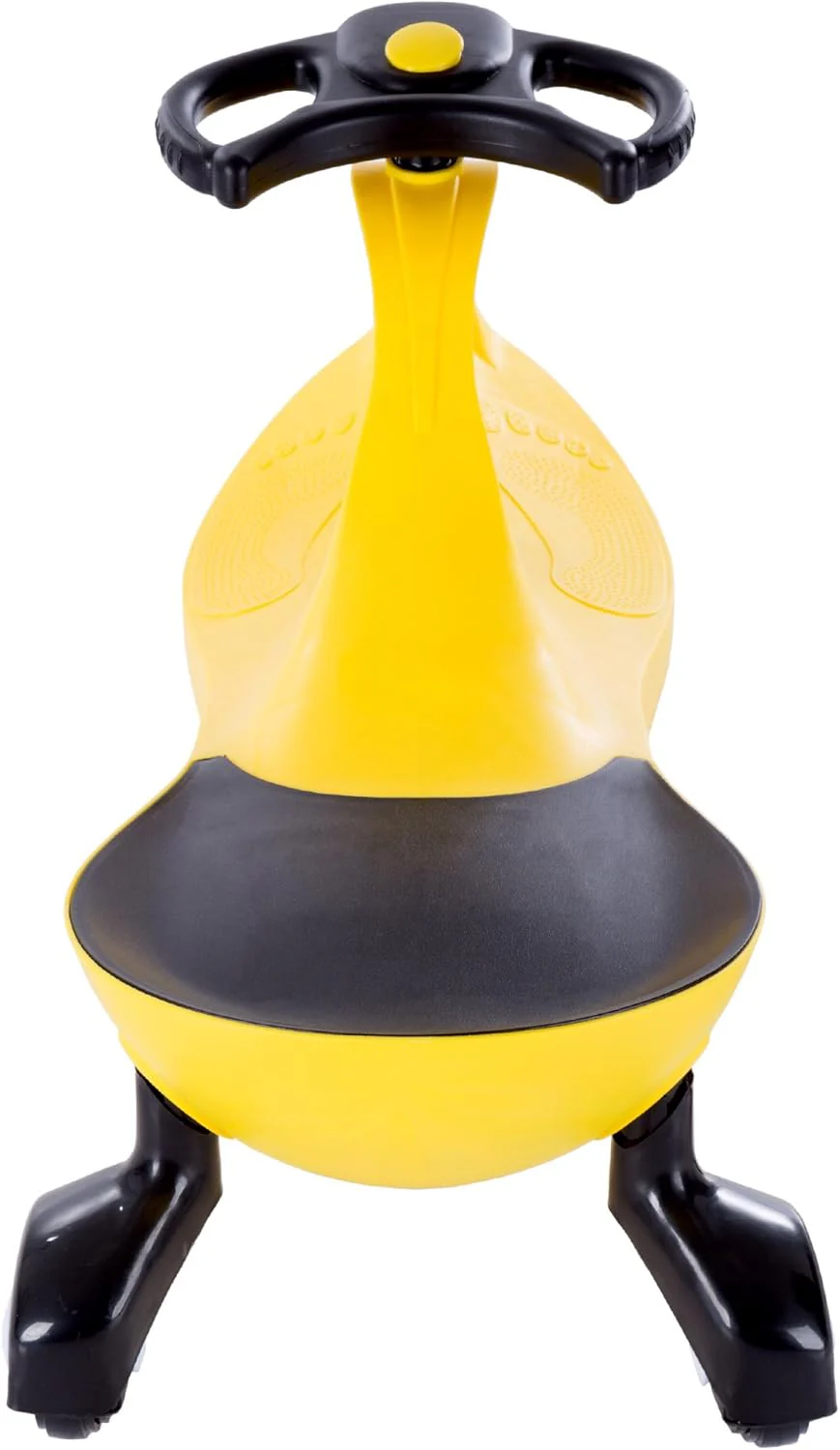 Trademark Ride On Wiggle Car, Yellow - Image 3