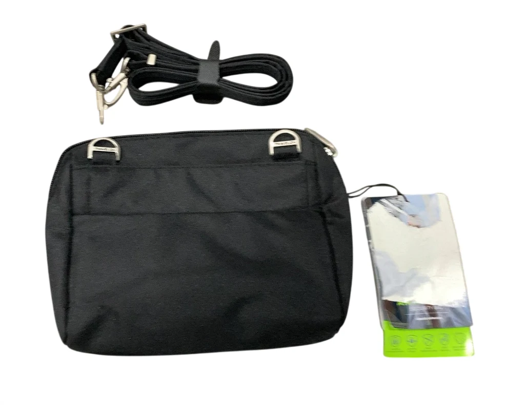 Travelon Anti-Theft Classic Convertible Crossbody and Waist Pack, Black - Image 2