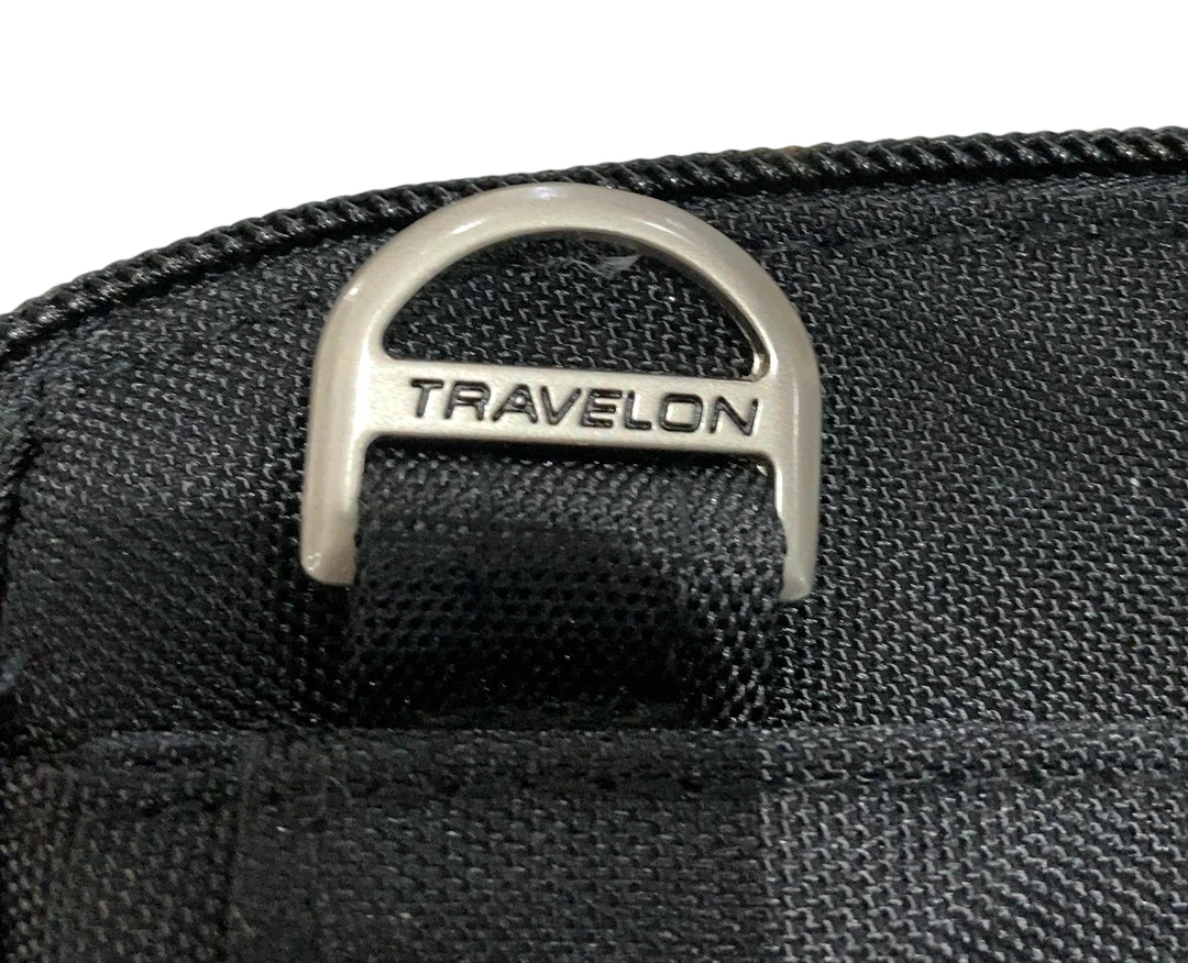 Travelon Anti-Theft Classic Convertible Crossbody and Waist Pack, Black - Image 4