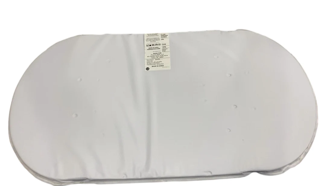 TruBliss Evi Smart Bassinet with Smart Technology, White with White Base - Image 2