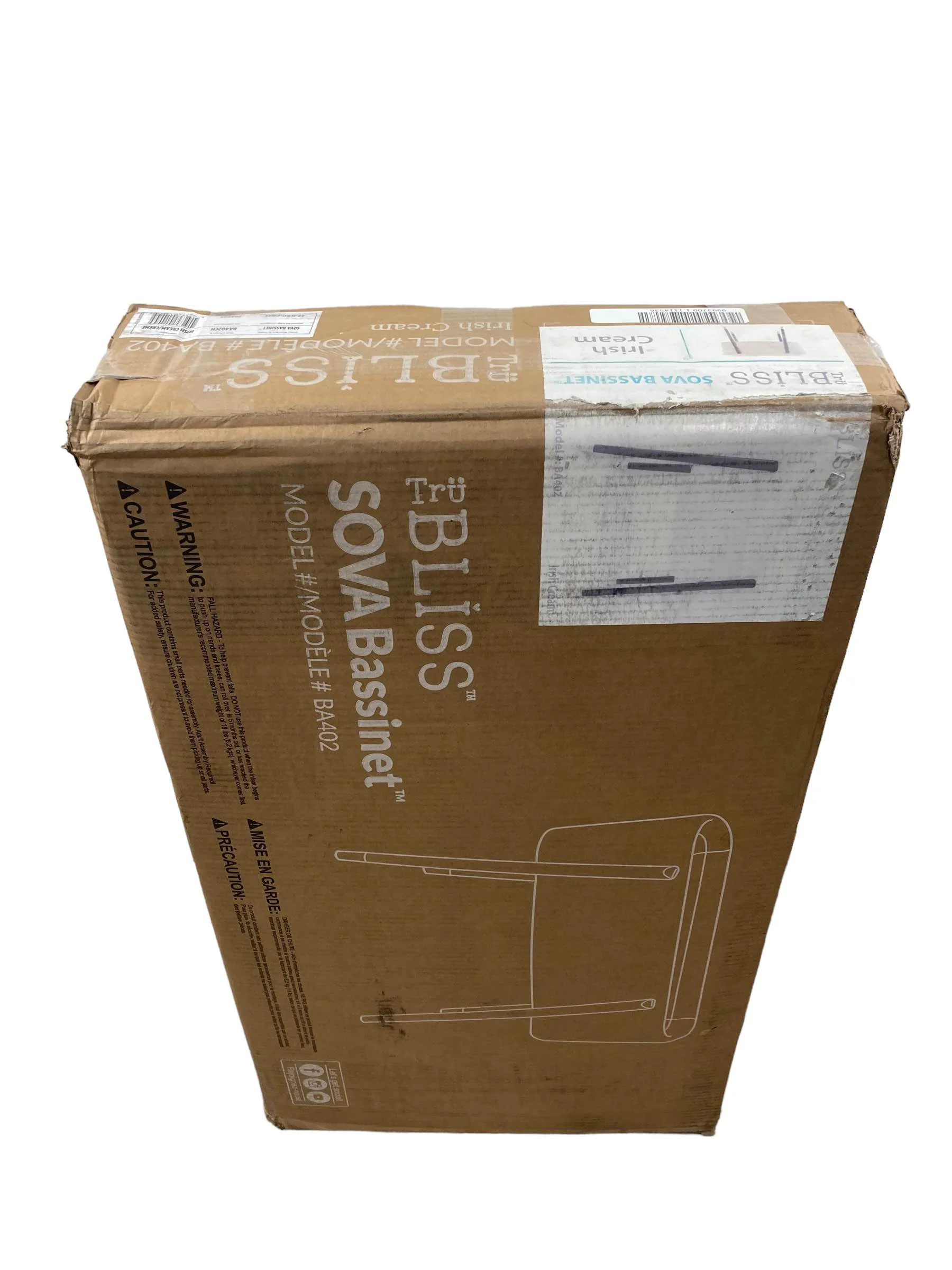 TruBliss Sova Bassinet, Irish Cream - Image 3