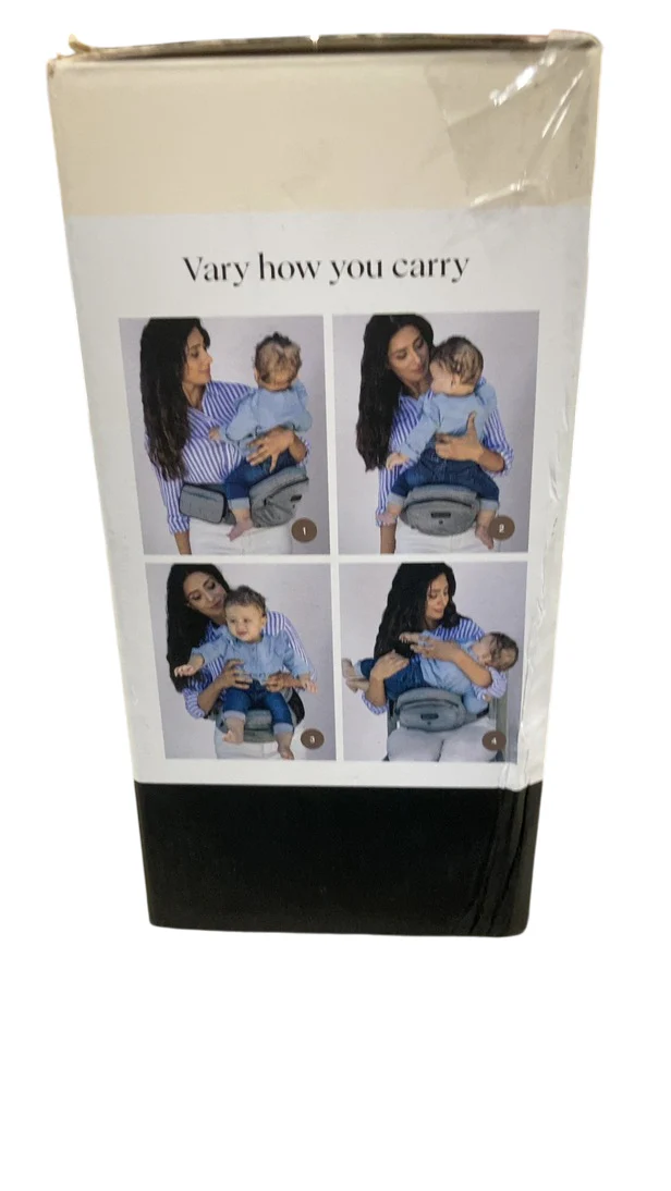 TushBaby Hip Baby Carrier, Grey - Image 5