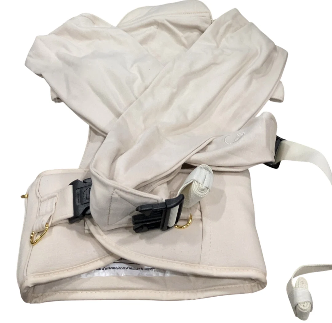Tushbaby Pearl Newborn Carrier, Cream - Image 2