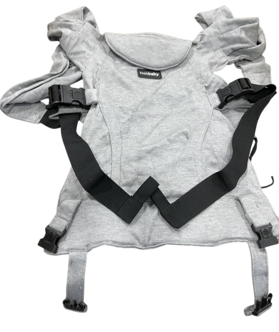 Tushbaby Pearl Newborn Carrier, Grey