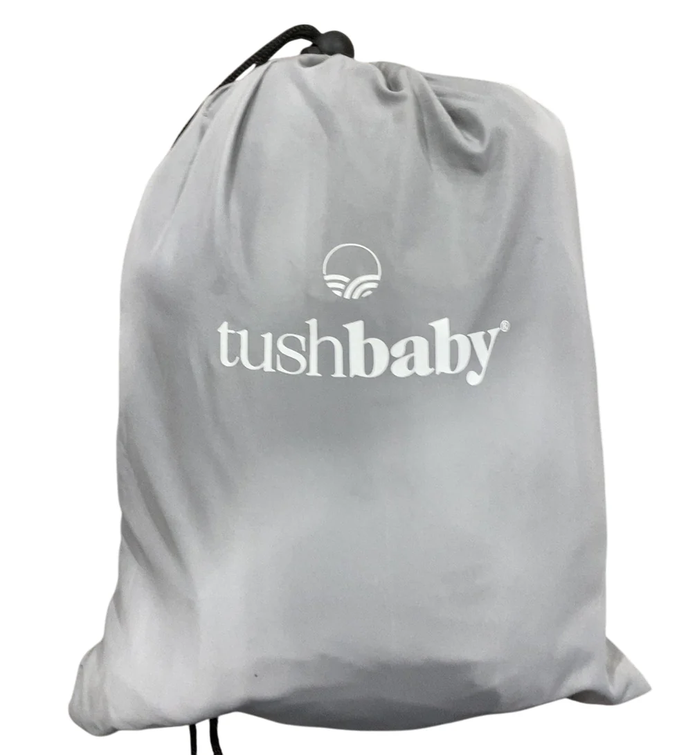 Tushbaby Pearl Newborn Carrier, Grey - Image 3