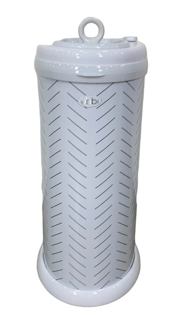 Ubbi Diaper Pail, Herringbone