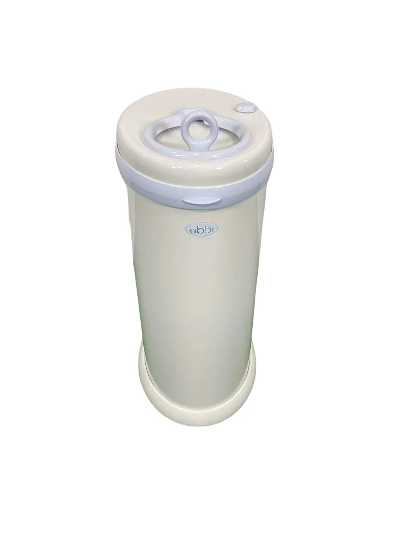 Ubbi Diaper Pail, ivory - Image 4