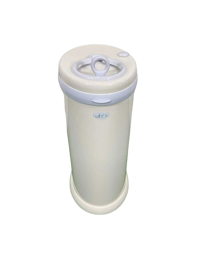 Ubbi Diaper Pail, ivory - Image 5
