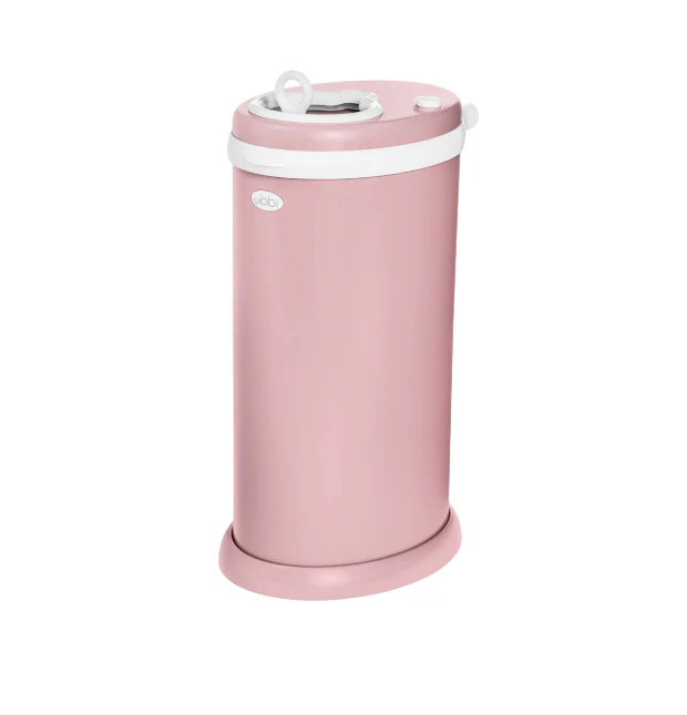 Ubbi Diaper Pail, Matte Fig Blossom - Image 2