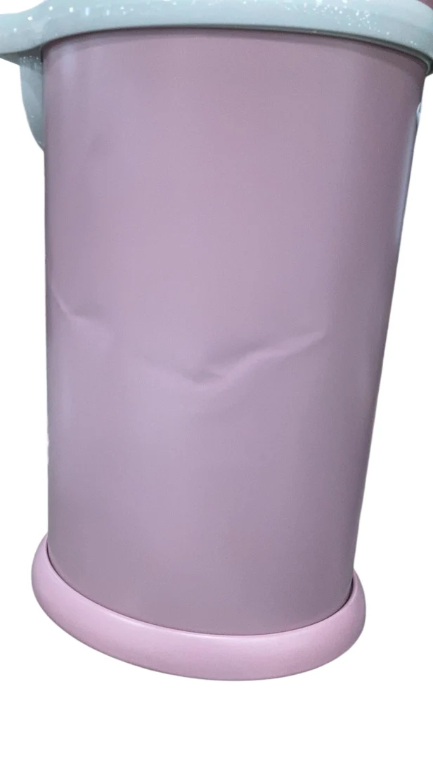 Ubbi Diaper Pail, Matte Fig Blossom - Image 3