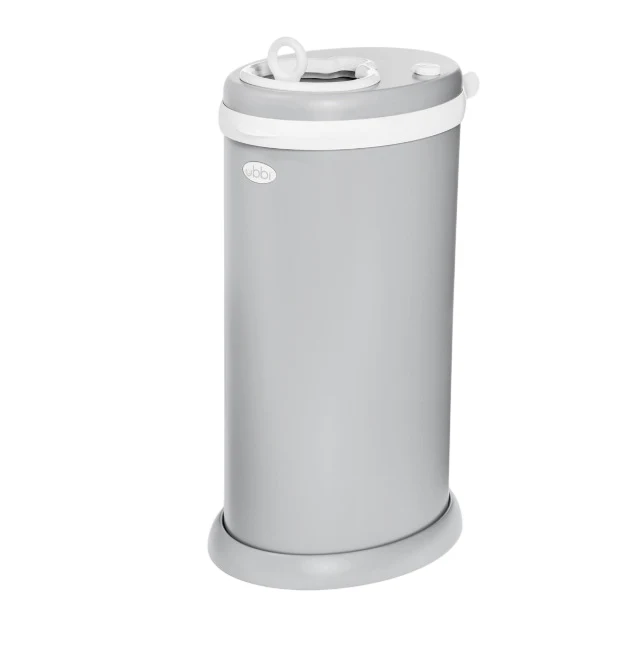 Ubbi Diaper Pail, Matte Grey