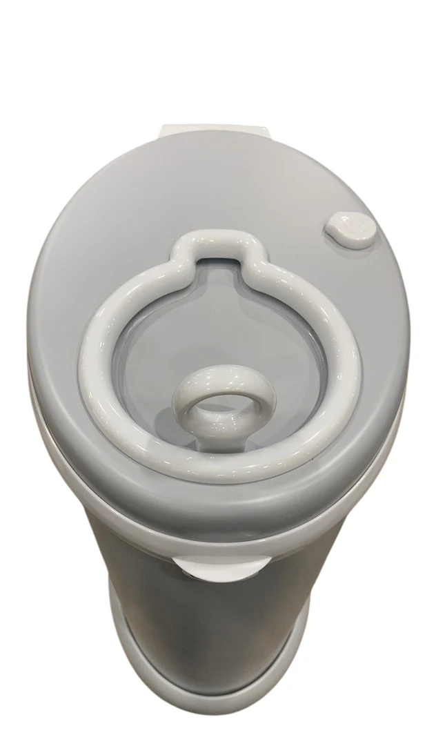Ubbi Diaper Pail, Matte Grey - Image 3