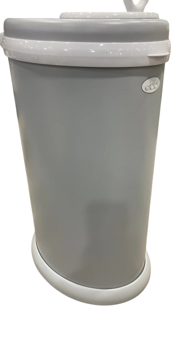 Ubbi Diaper Pail, Matte Grey - Image 3