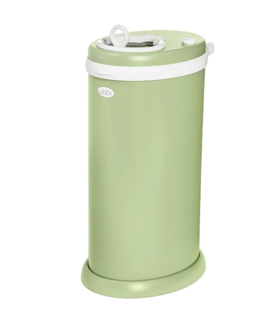 Ubbi Diaper Pail, Matte Lilypad