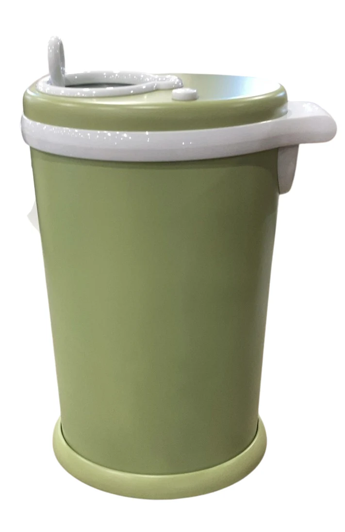 Ubbi Diaper Pail, Matte Lilypad - Image 3