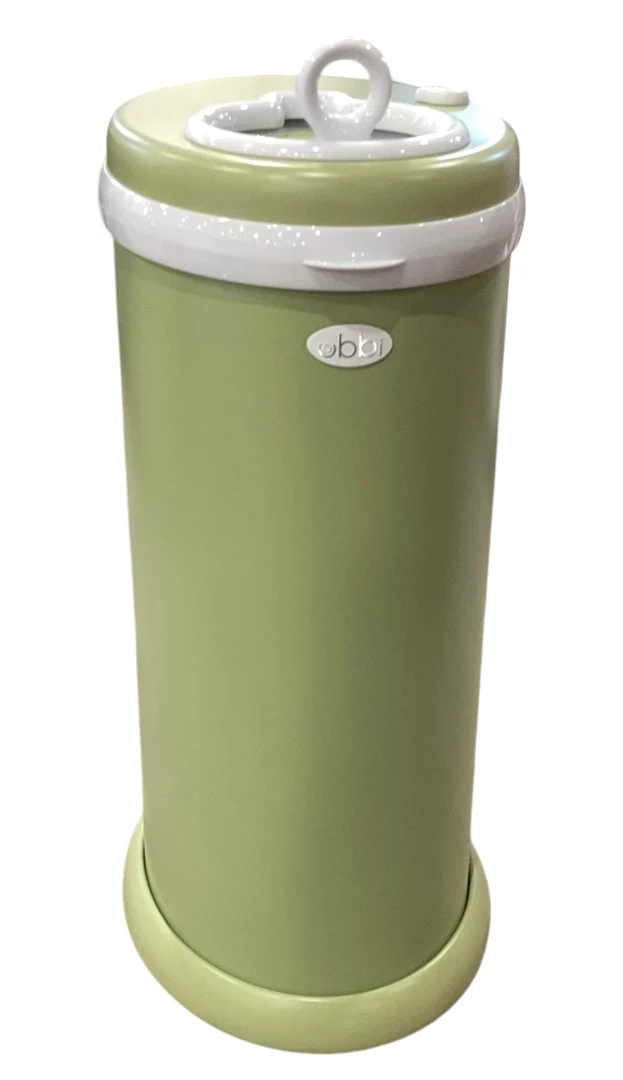 Ubbi Diaper Pail, Matte Lilypad - Image 4