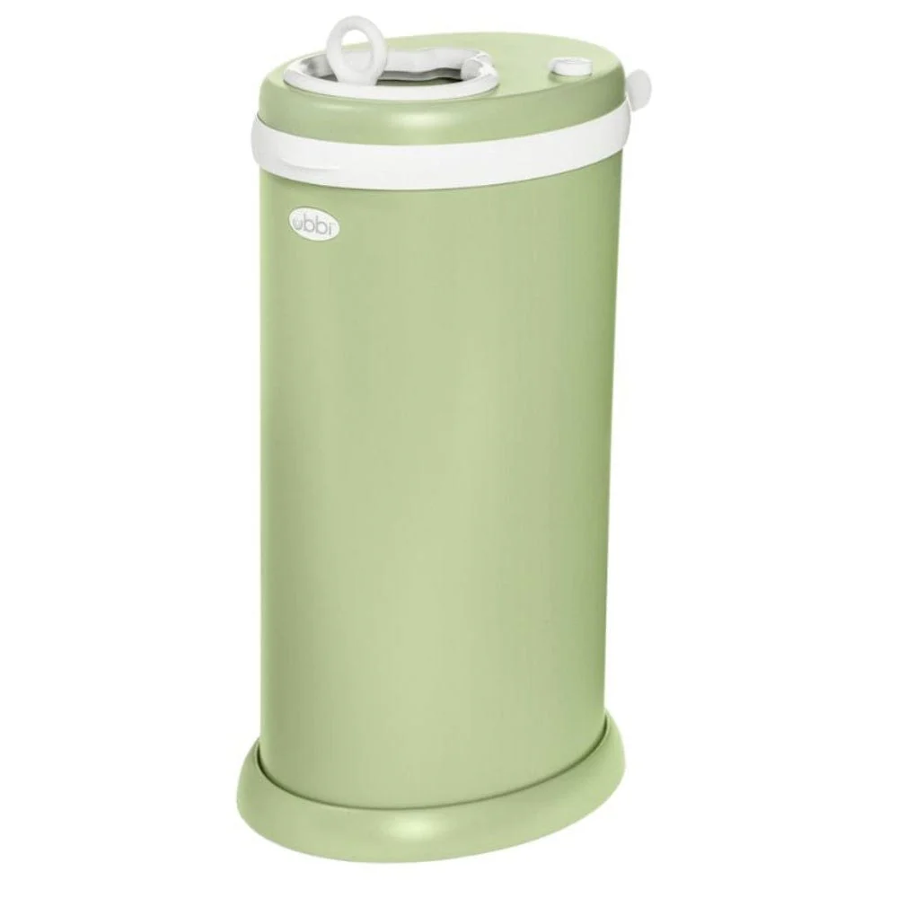 Ubbi Diaper Pail, Matte Lilypad