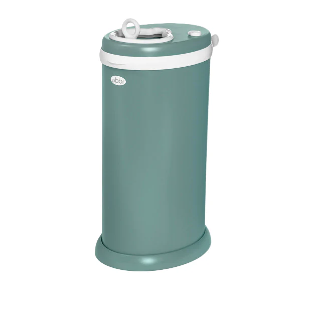 Ubbi Diaper Pail, Matte Open Water - Image 2