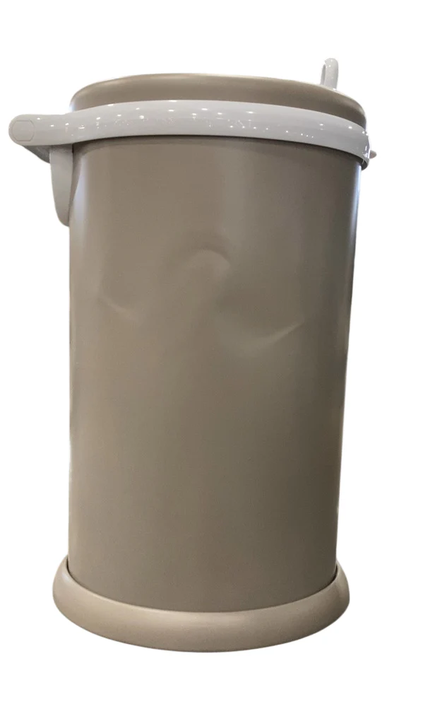 Ubbi Diaper Pail, Matte taupe - Image 3