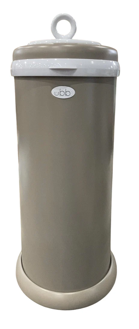 Ubbi Diaper Pail, Matte taupe