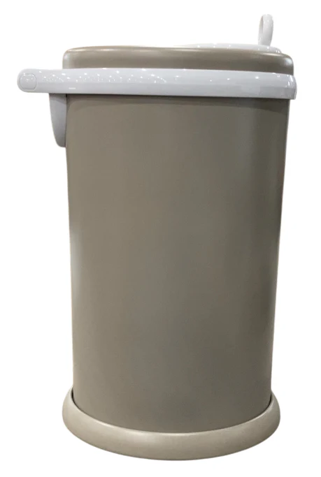 Ubbi Diaper Pail, Matte taupe - Image 3