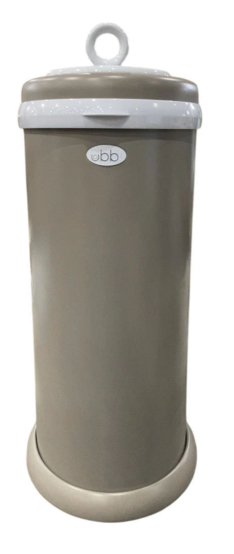 Ubbi Diaper Pail, Matte taupe
