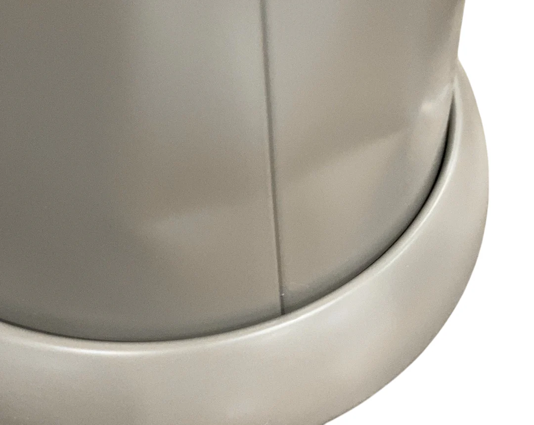 Ubbi Diaper Pail, Matte taupe - Image 7
