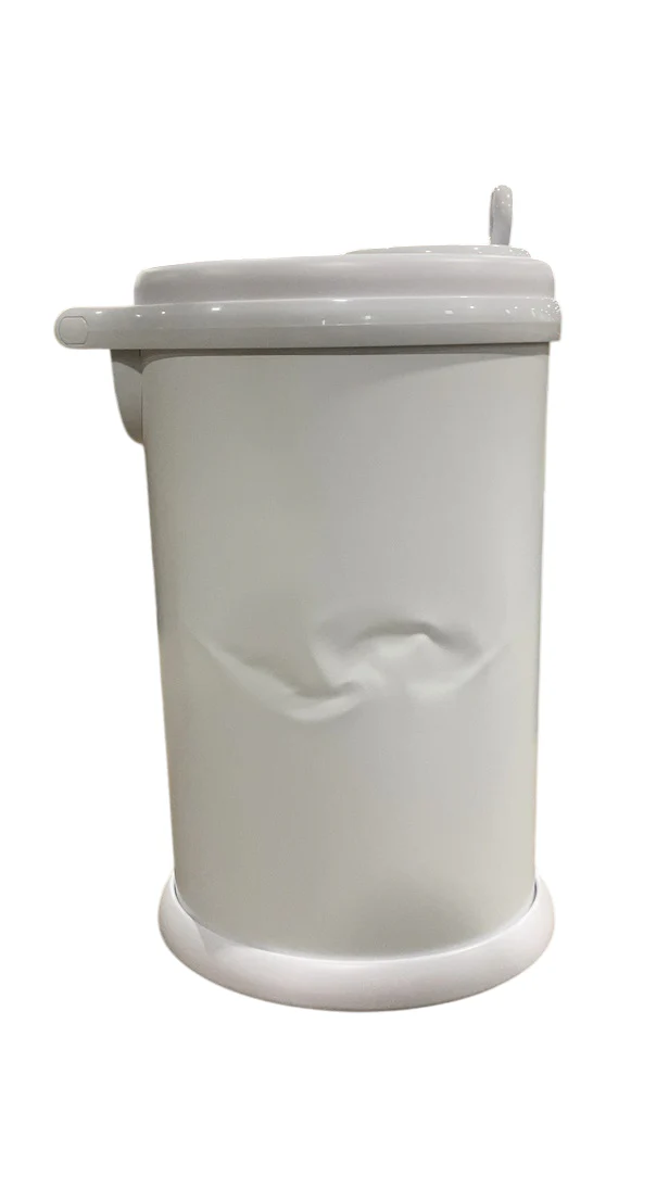 Ubbi Diaper Pail, Matte White - Image 2