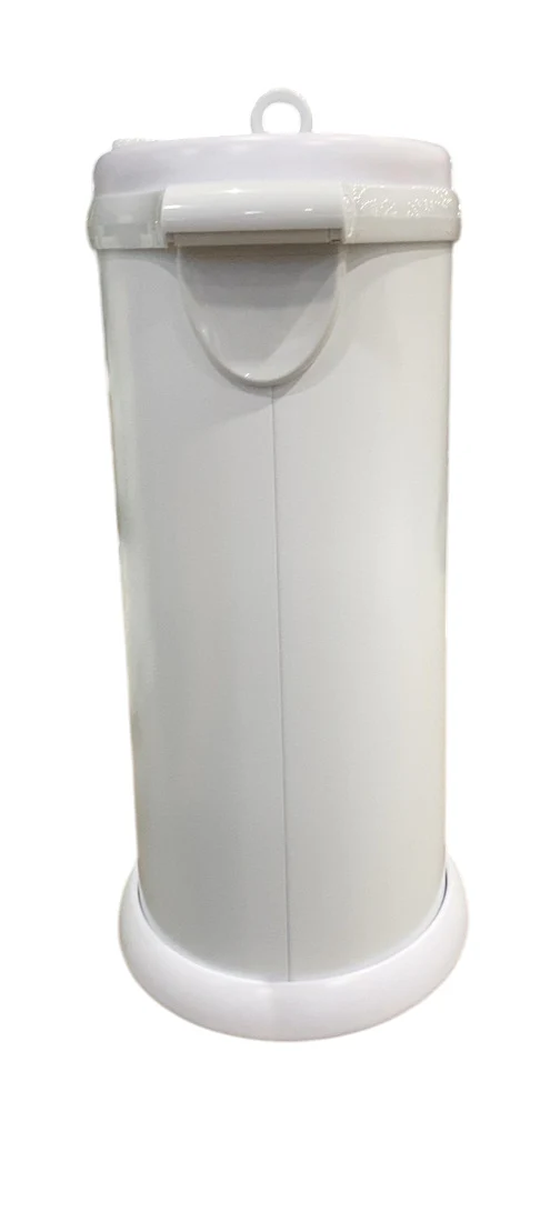 Ubbi Diaper Pail, Matte White - Image 2