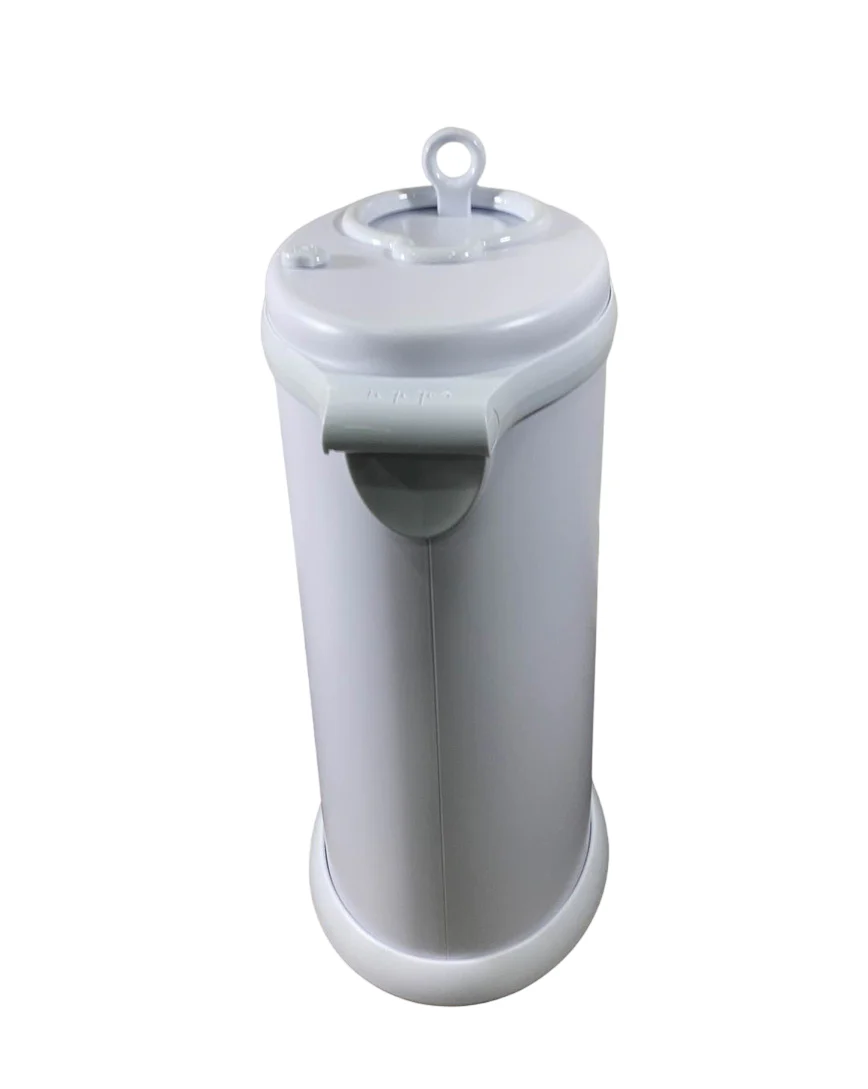 Ubbi Diaper Pail, Matte White - Image 2