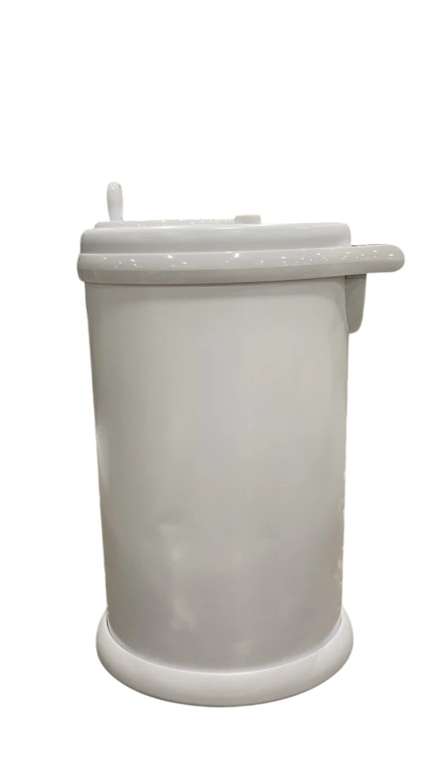 Ubbi Diaper Pail, Matte White - Image 2