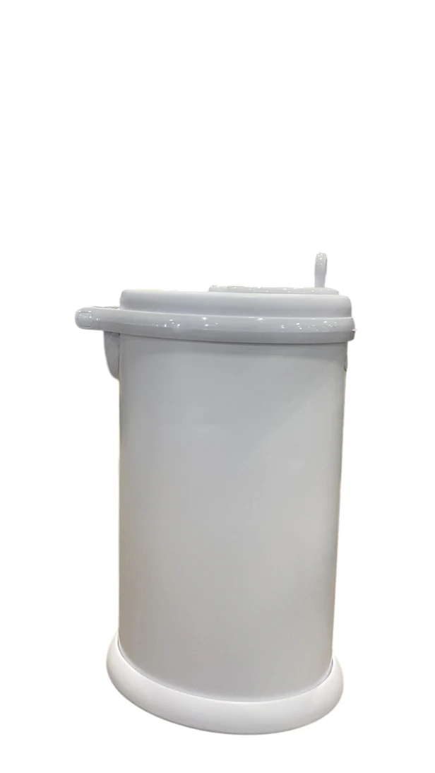 Ubbi Diaper Pail, Matte White - Image 2