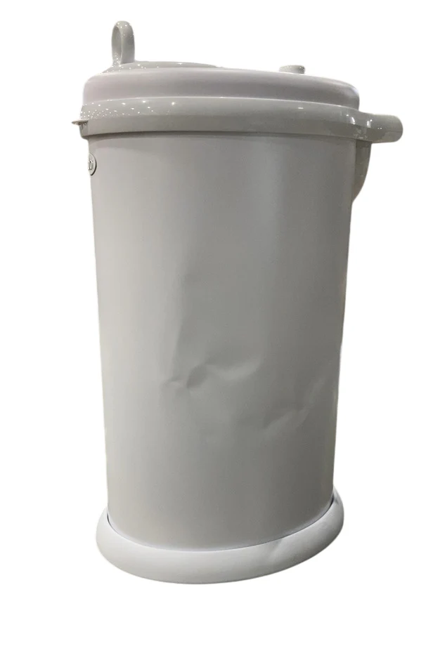 Ubbi Diaper Pail, Matte White - Image 2