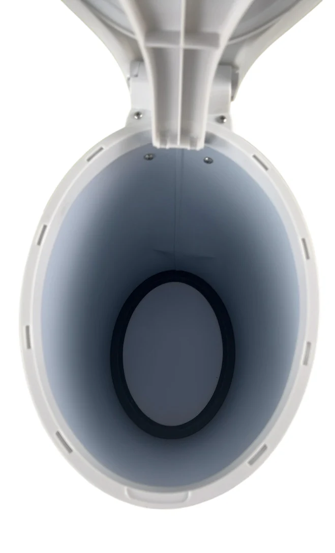 Ubbi Diaper Pail, Matte White - Image 5