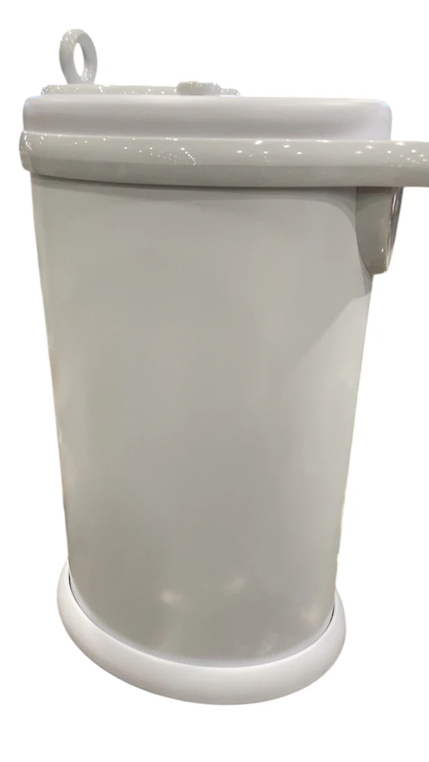 Ubbi Diaper Pail, Matte White - Image 2