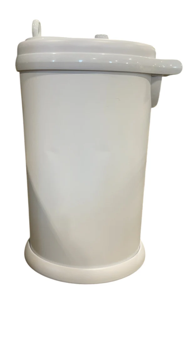 Ubbi Diaper Pail, Matte White - Image 2