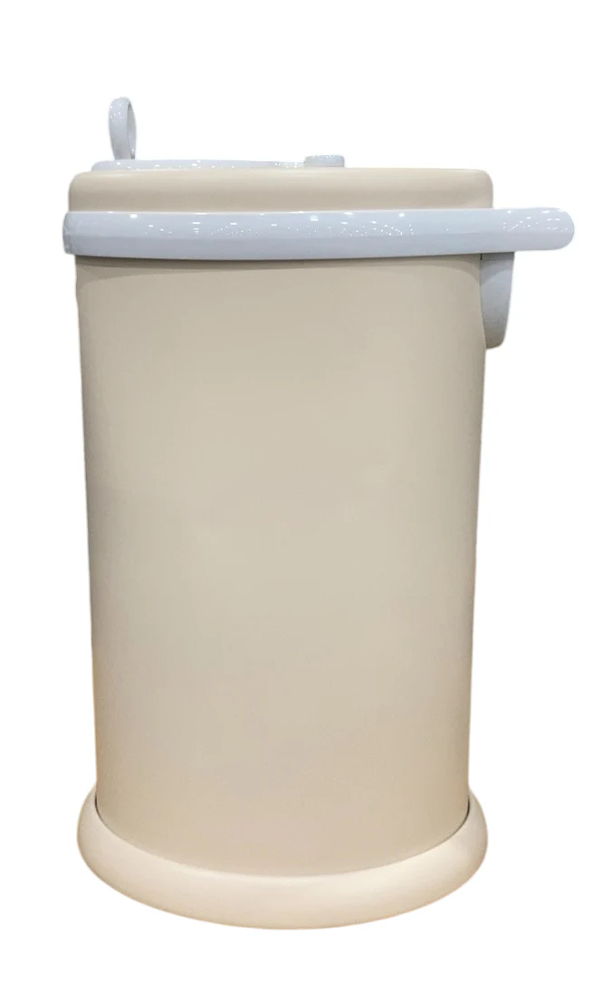 Ubbi Diaper Pail, Oat Milk - Image 2