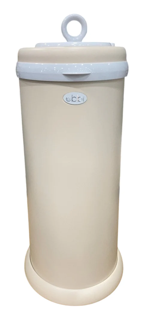 Ubbi Diaper Pail, Oat Milk - Image 2
