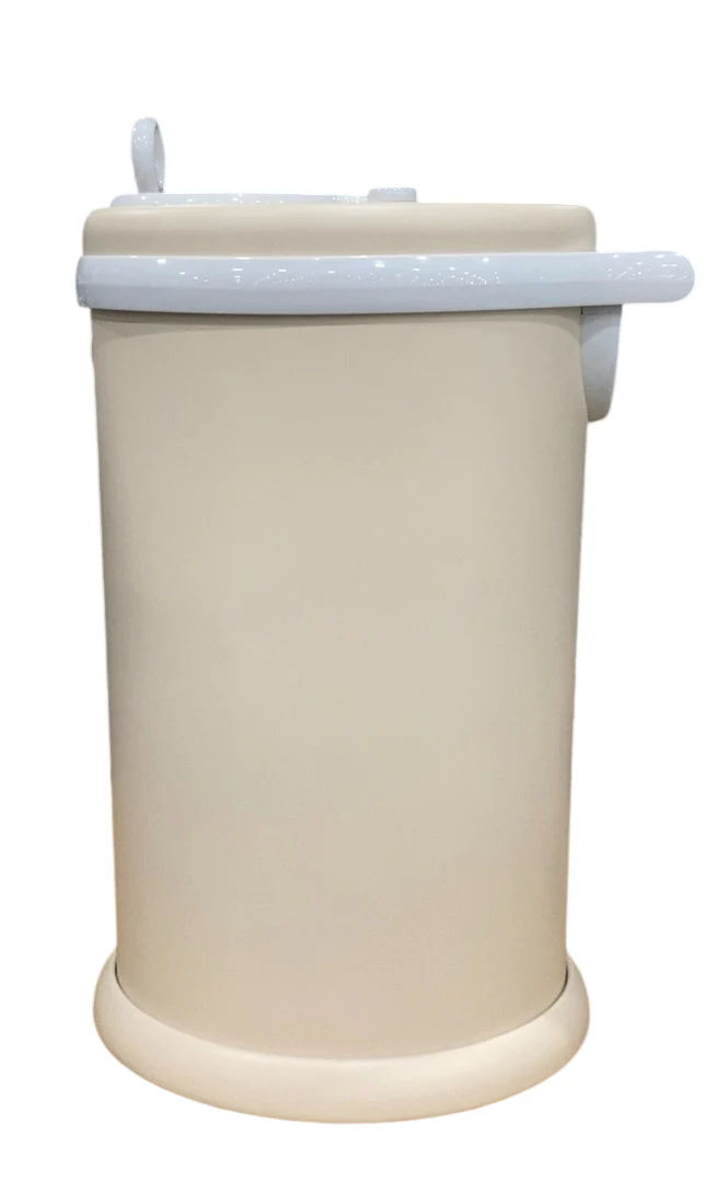 Ubbi Diaper Pail, Oat Milk - Image 3