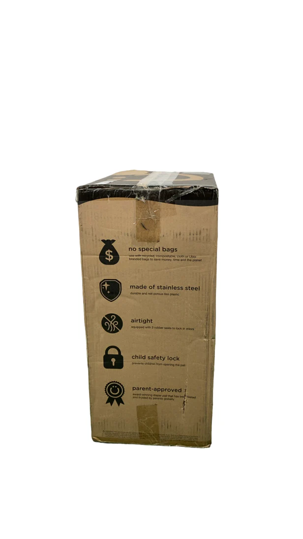 Ubbi Diaper Pail, Oat Milk - Image 5