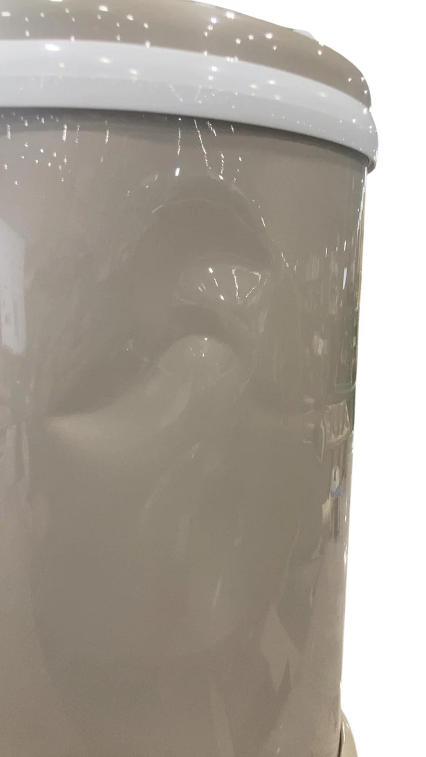 Ubbi Diaper Pail, Taupe - Image 2
